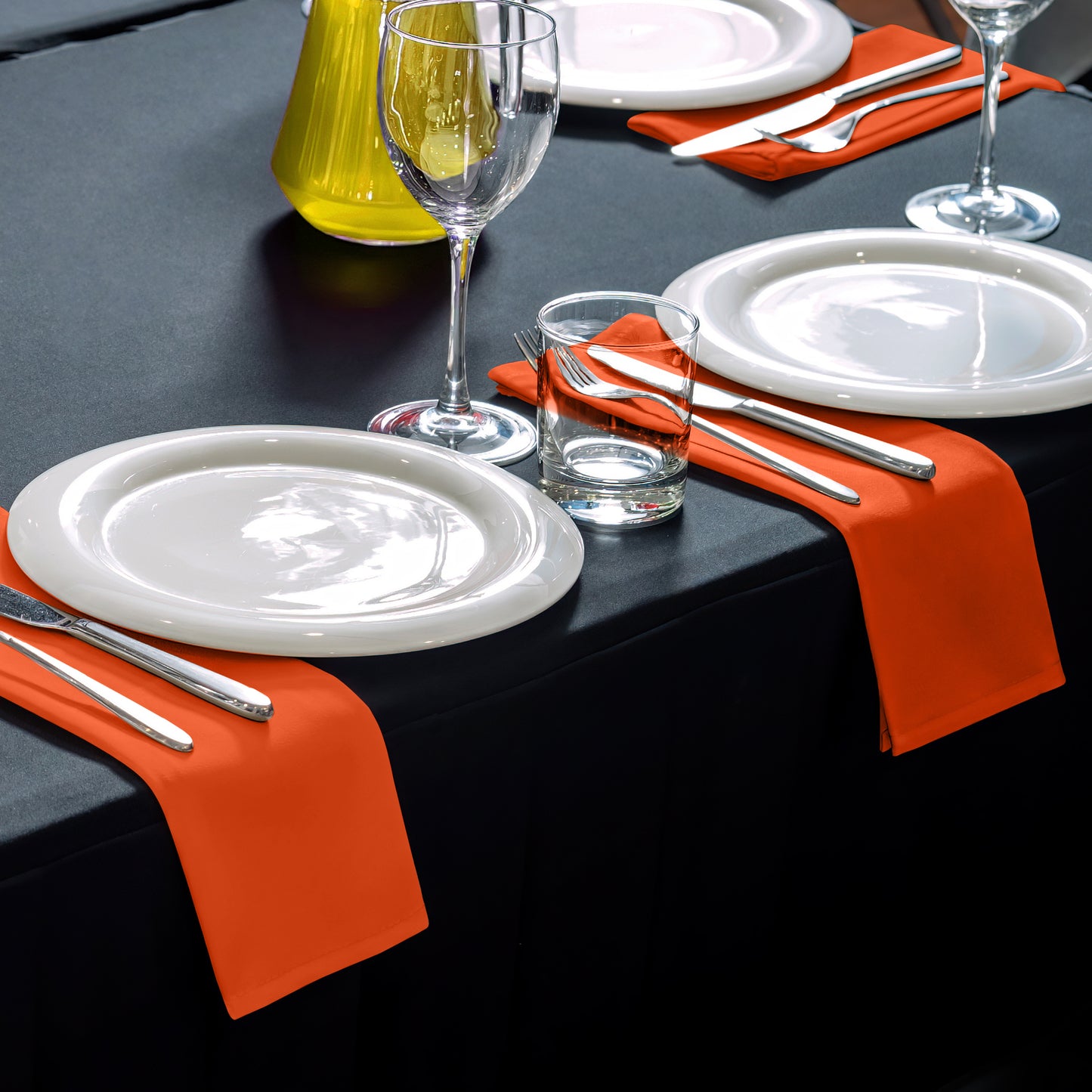 Cloth napkin - Orange