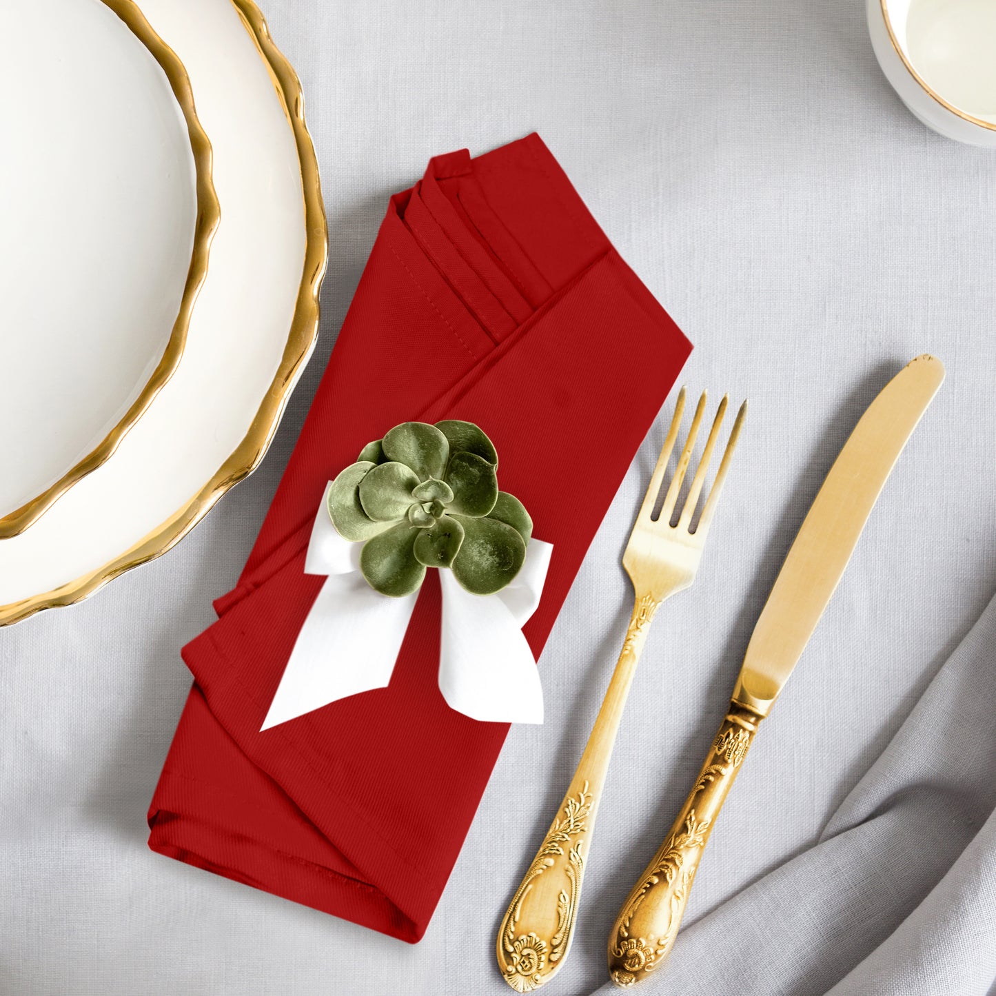 Cloth Napkin - Red