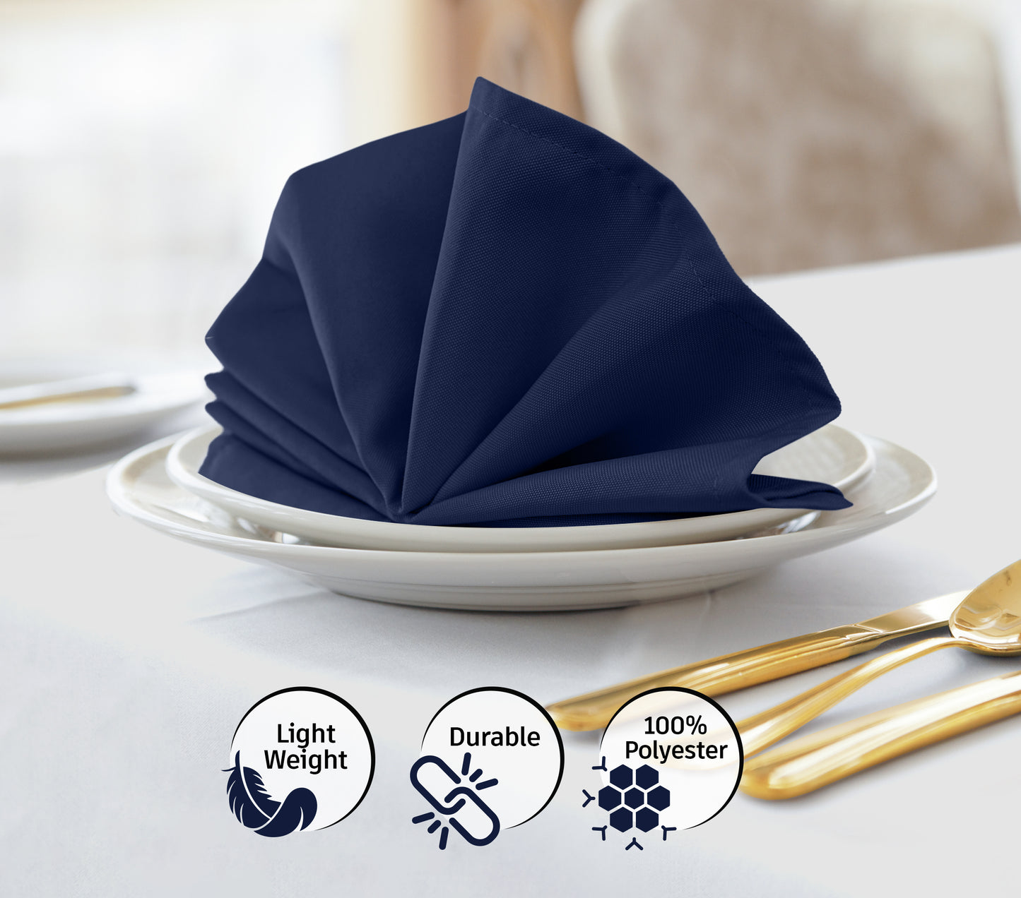 Cloth Napkin - navy