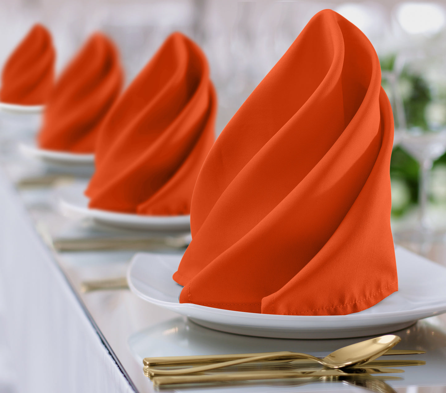 Cloth napkin - Orange