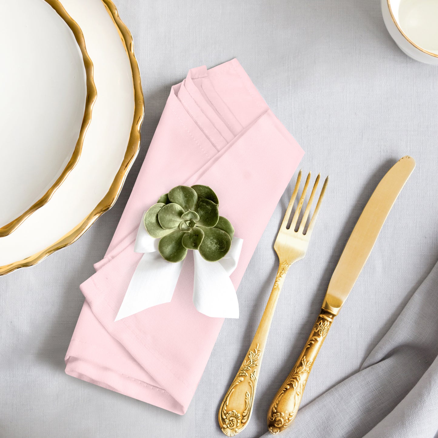 Cloth napkin - Pink