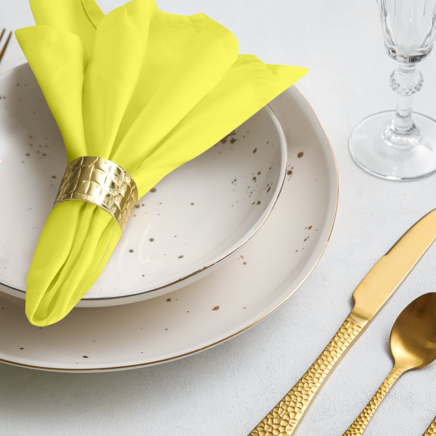 Cloth Napkin - Yellow